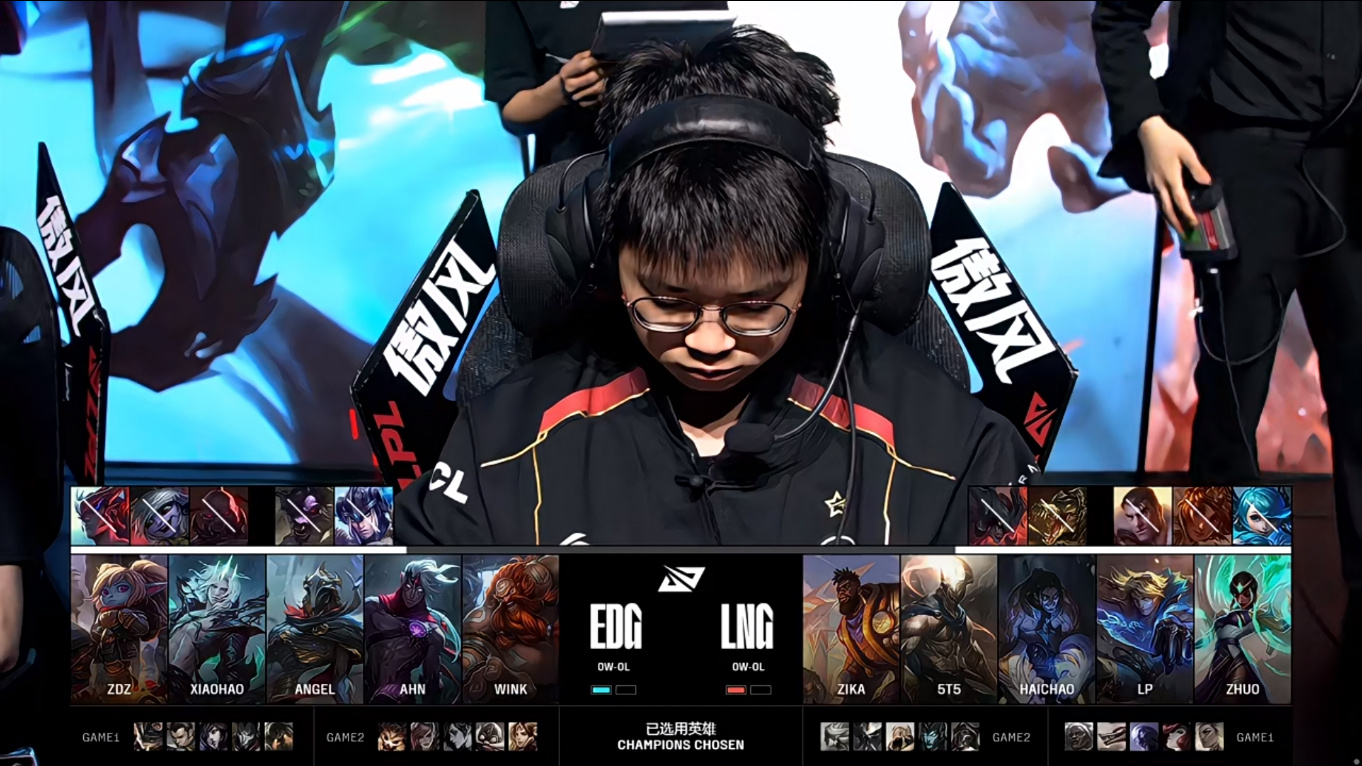 EDG力克NS，369线上压制力十足宿命之战小组赛，留下经典瞬间