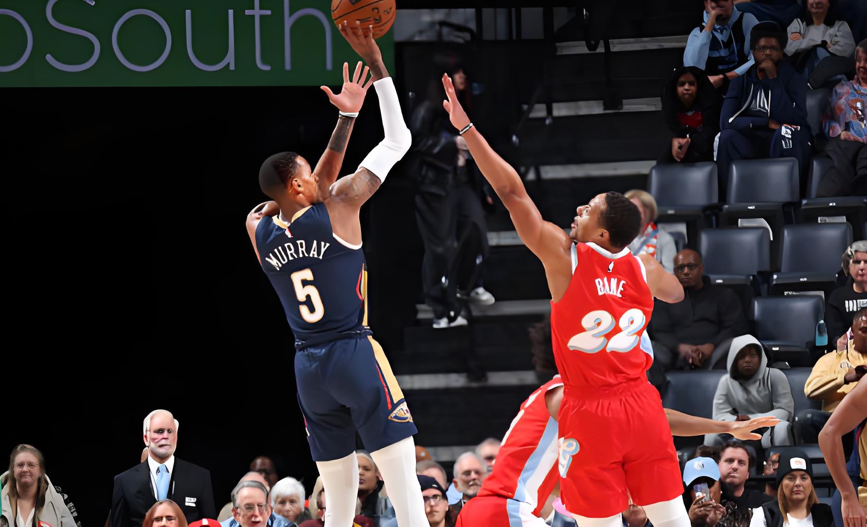 鹈鹕队主场大胜灰熊队，全队士气高昂