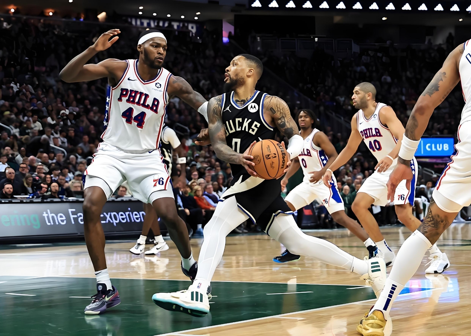 包含雄鹿击败76人，取得东部第一战绩的词条